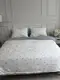 Постельное белье семейное Dushka Home Муслин 21755 160х215х2 см