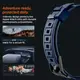 Чехол и ремешок Spigen для Apple Watch Ultra 1/2 (49 mm) - Rugged Armor Pro 2 in 1, Navy Blue (ACS07389)