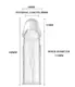 Насадка-презерватив "Penis Sleeve" BI-010045E Cristal