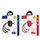 Кабель Hoco combo retractable Micro USB+Lightning+Type-C U50 |1m, 2A|