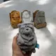 Мягкая игрушка "Кот Кругляш", (13 см), серый