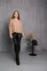 Ботфорты женские зимние Fashion Abu 3890 36 размер 23,5 см Черный