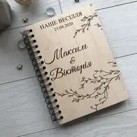 Стильный свадебный альбом на пружине