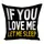 Подушка c принтом габардиновая If you love me let me sleep 50x50 (5P_22O012)