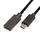 Кабель PowerPlant Type-C Power M/F (USB3.0) 3А, AWG24+32, 1.5м