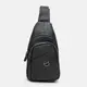Мужской кожаный рюкзак Keizer K14039bl-black