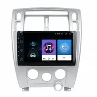 Штатная магнитола Lesko для Hyundai Tucson I 2004-2010 экран 10" 1/16Gb/ Wi-Fi Optima GPS Android Хюндай