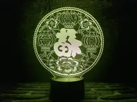 Сменная пластина для 3D светильников "Изобилие" 3DTOYSLAMP