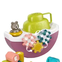 Игра для купания 1162MR кораблик-лейка Фиолетовый
