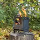 Разборная походная печь - Щепочница 3 мм средняя