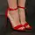 Женские босоножки Fashion Adagio 2965 40 размер 25,5 см Красный