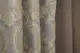 Комбинированные (2шт.1,85х2,7м.) шторы. лен. Цвет темно-бежевый с серо-золотистым. Код 014дк(825-1265ш) 10-137