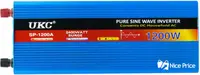 Преобразователь напряжения(инвертор) UKC 12-220V 1200W с чистой синусоидой (4138)
