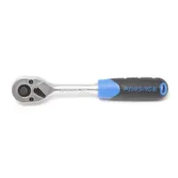 Трещотка реверсивная с резиновой ручкой 1/4"(L-150мм, 45зуб.)
