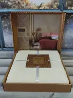 Krem вафельное пике 210х230см. Irina home Турция.