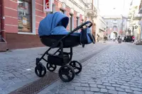Детская коляска 2 в 1 Angelina Discovery Evolution коттон DE-25