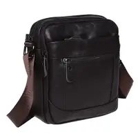 Чоловічі шкіряні сумки Borsa Leather K1223-brown