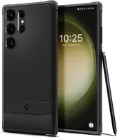Чохол Spigen для Samsung Galaxy S23 Ultra - Rugged Armor, Matte Black (ACS05613)