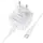 Адаптер сетевой HOCO C to C cable Speed single port PD charger set C161A |1Type-C, 40W/3A, PD/QC|