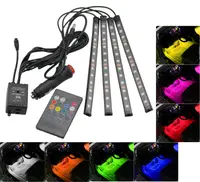 Цветная подсветка для авто водонепроницаемая RGB led HR-01678 (3306)