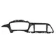 Переходная рамка 9" Lesko для Hyundai Sonata 9 FULL 2015-2017гг. Black HY 179N