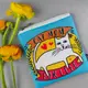 Косметичка квадратная Basic Cat mom for life 16x16 см (KB_21M010_WH)