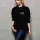 Свитшот "Не сегодня, Сатана" унисекс, Черный, XXL, русский
