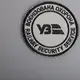 Набор шевронов 2 шт на липучке Укрзалізниця УЗ Военизированная охрана 7 см 2,5х11 см вышитый патч нашивка