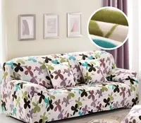 Чохол на 3-х місцевий диван замша-мікрофібра Homytex Кленовий лист