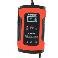 Автомобильное зарядное устройство Foxsur FBC1205D 12V 4Ah-100Ah