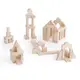 Деревянные кубики Guidecraft Unit Blocks Геометрические формы неокрашенные 84 эл. (G2121B)
