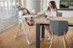 Стілець для годування дитини FreeON 3 in 1 Oli, light grey