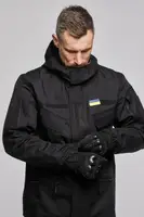 Тактическая куртка с капюшоном Рип-стоп черная