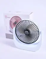 Вентилятор настільний Mini Fan F137 поворотний 3 швидкості 22 см