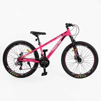 Велосипед Спортивный 26 дюймов Corso PHANTOM» PH-696 оборудование SunRun стальная рама 13 дюймов 21 скорость. Pink (180124)