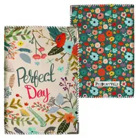 Обложка на паспорт Perfect day на белом фоне (ткань)