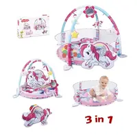 Игровой коврик с бортиками Baby Home Textile Единорог 3-73 B 92х49х73 см. Multicolor (134791)