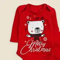 Дитячий святковий комплект із начосом Christmas Bear