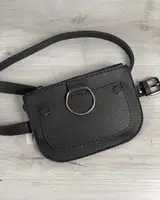 Женская поясная сумка Кэти серая