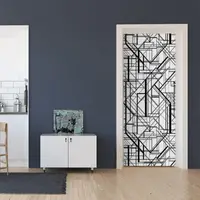 Наклейка интерьерная на двери 104х210см 142650076