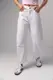 Женские джинсы-бананы wide-leg - белый цвет, 36р