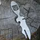 Удобная вилка для снятия мяса с оригинальным дизайном
