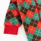 Ромпер с начесом на молнии в клетку Scotland