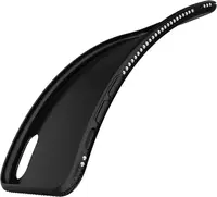 Чохол-накладка SHENGO Soft-touch holder TPU Case iPhone X Black