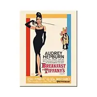 Магнит 8x6 см "Audrey Hepburn Breakfast At Tiffanys" Nostalgic Art (14180)