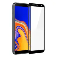 Защитное стекло Lion для Samsung Galaxy J6 Plus / J4 Plus (2018) 3D Perfect Protection Full Glue, Black