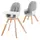 Стульчик для кормления 2в1 KiderKraft Tixi Grey
