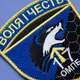 Набор шевронов 2 шт с липучкой Воля и честь 8х8,5 м, вышитый патч нашивка шеврон Воля і Честь 17 батальон