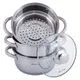 Пароварка 2-х уровневая Kamille KM-5835 18х20.5 см