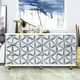 Самоклеющаяся пленка зеленые 3D треугольники 0,45х10м SW-00001236